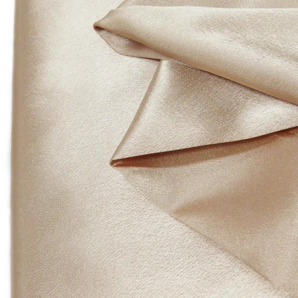 Crepe-back satin showing two surface textures