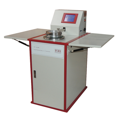 Fabric air permeability tester