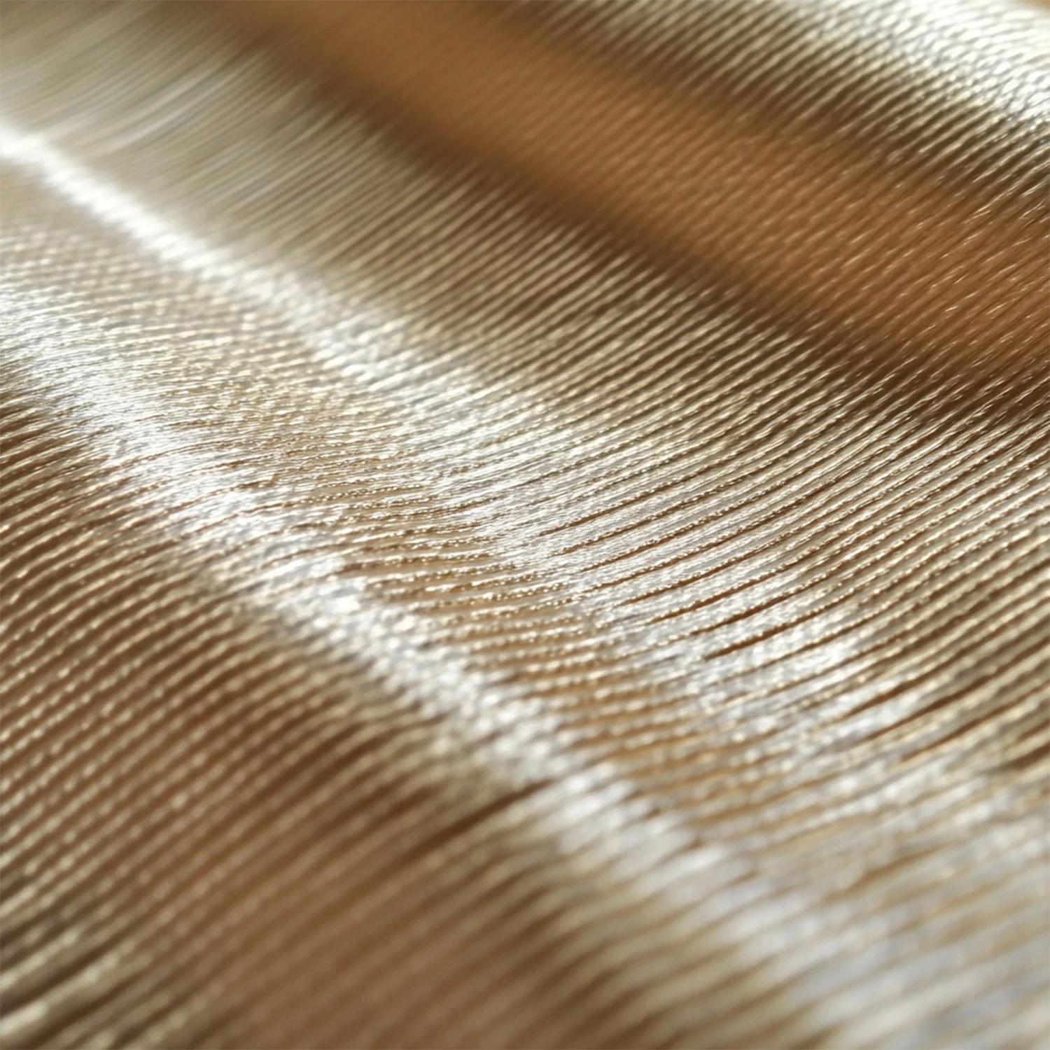 Macro view of satin surface