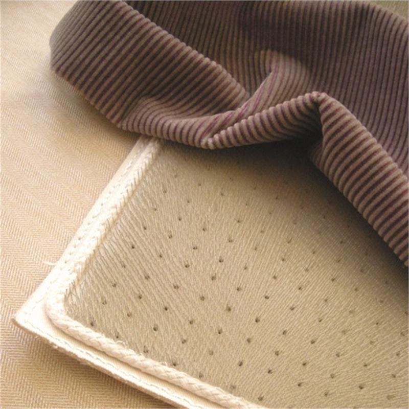 Pile pressing board with corduroy