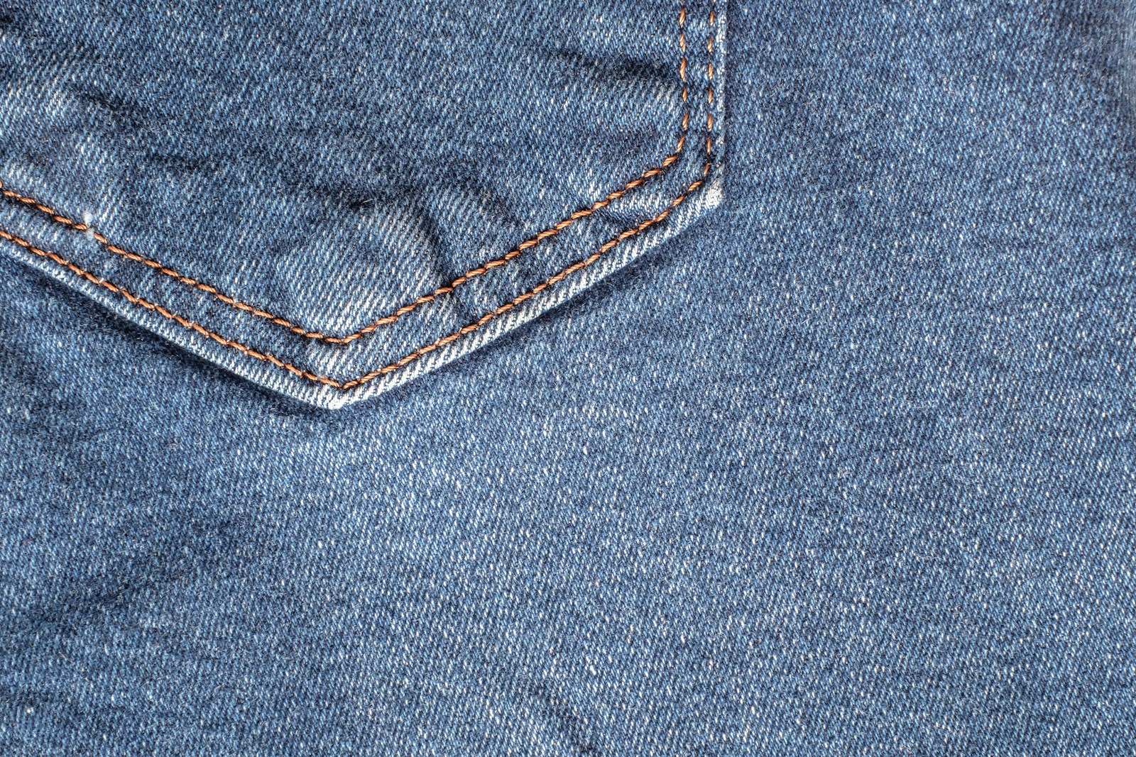 Denim parallel stitching